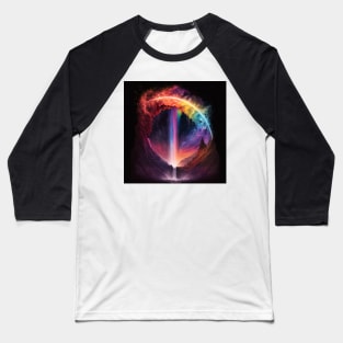 Cosmic rainbow Baseball T-Shirt